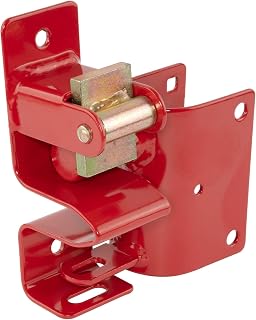 SpeeCo Genuine One Way Gate Latch, Lockable, Red. Perfect for Ranches, Pastures, and Farms. Part Number S16100500