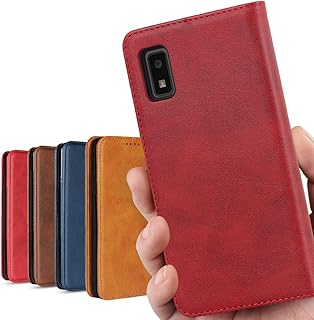 AQUOS wish3 ケース 手帳型 ウィッシュ3 SH-53D docomo SH-M25 楽天モバイル A302SH SHM25 ワイモバイル SIMフリー 全対応 ドコモ AQUOSwish3 手帳 アクオス wish3 シャープ アクオスwish3 SH53D カードケース カバー 適用 case iCoverCase マグネット スマホケース 携帯カバー レトロ レッド