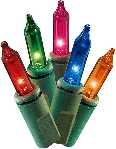 Miniatura 4 de Holiday Time 100 luces multicolor para interioresexteriores de repuesto y fusibles incluidos