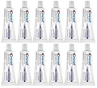 Vista 17 de Pasta de dientes blanqueadora Crest 3D White Advanced Luminous Mint, Pasta de dientes Crest, 3.7 oz Paquete de 4 – Ayuda a eliminar manchas