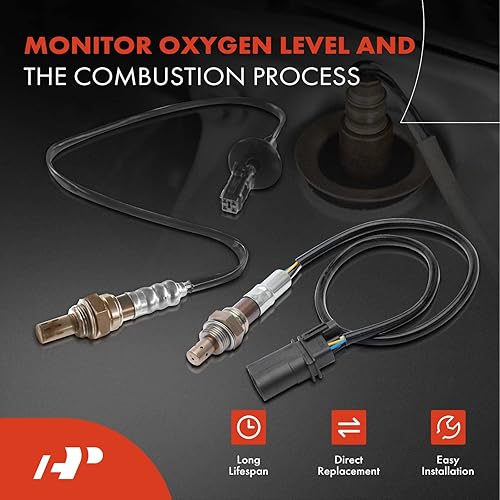 Miniatura 2 de A-Premium Sensor de oxígeno O2 compatible con Kia Optima 2009-2010 2.4L, Rondo 2009-2010 2.4L, Forte 2010-2013 2.0L/2.4L, Forte Koup 2010-2013,