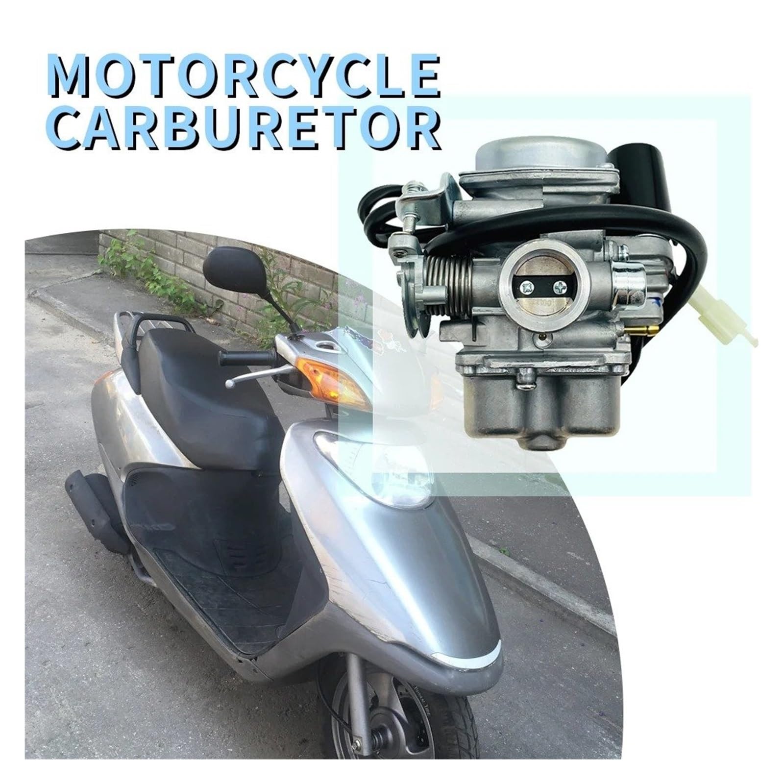 Motosierra Carburador Carburador Para Wh100 Para Lead 100 4T 100Cc Para Pd20J Piezas De Motor Motocicleta Combustible Para Scooter
