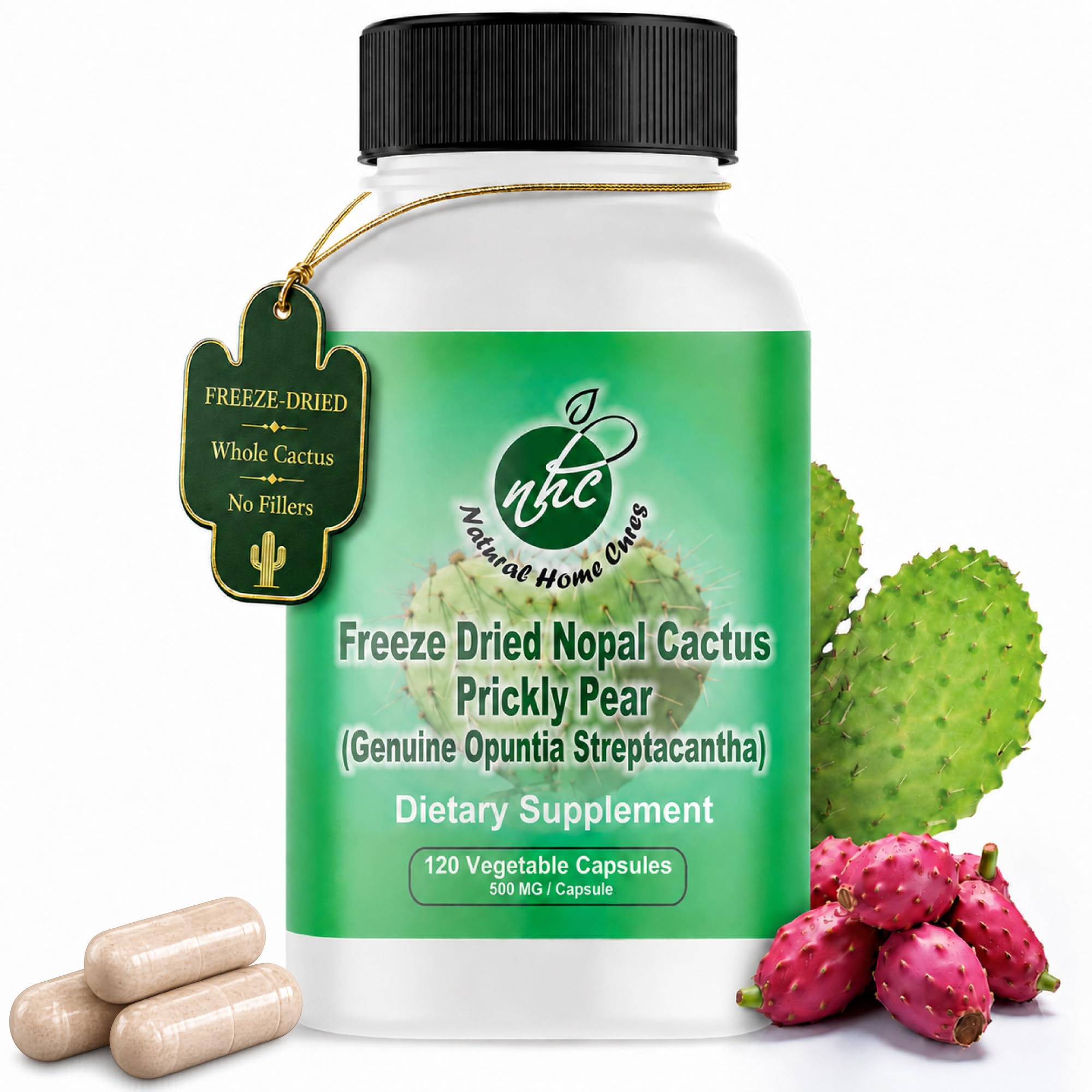 Natural Home Cures Freeze-Dried Nopal