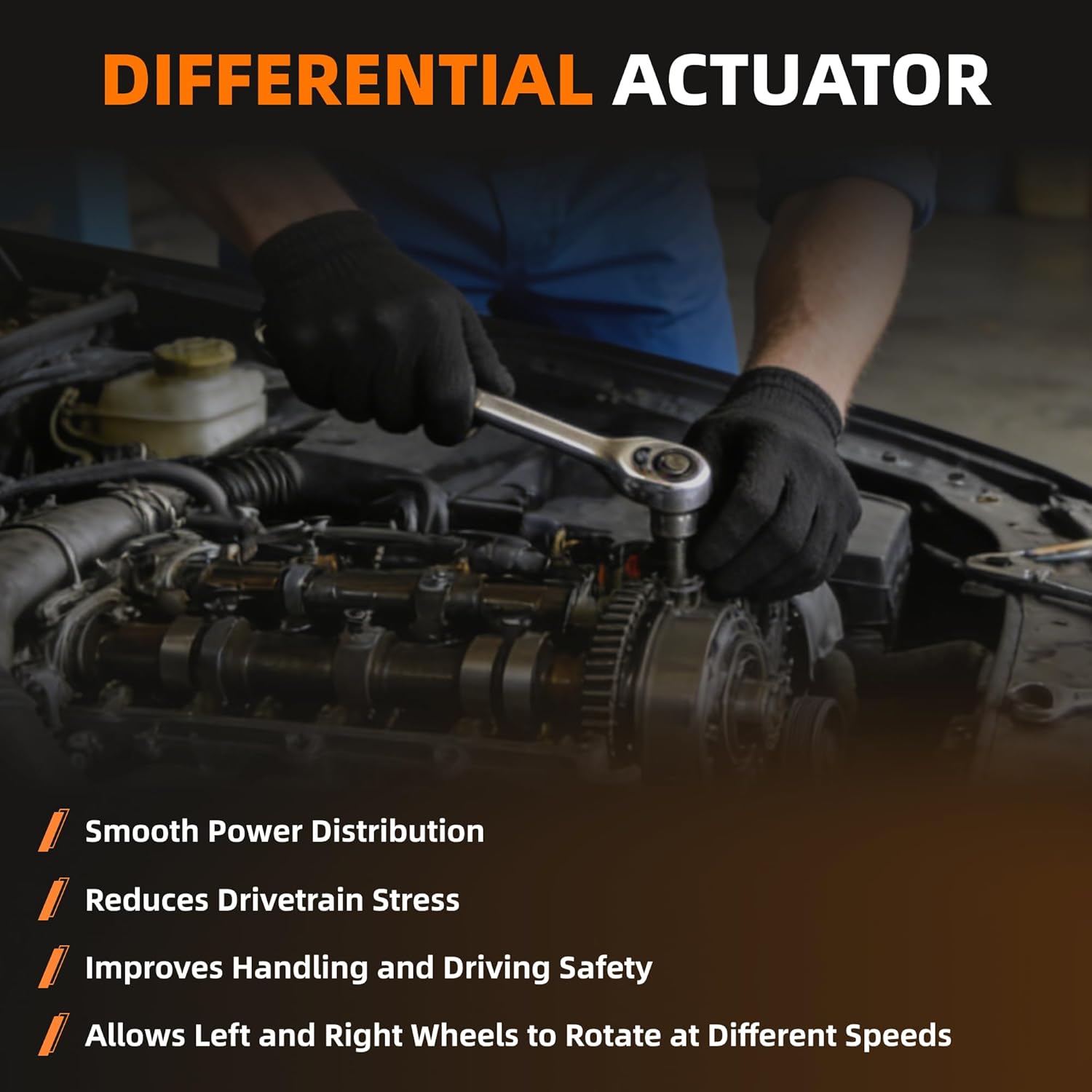 600-420 41400-34020 Differential Lock Actuator Compatible with Toyota Sequoia Tundra 2008-2021,ONLY FIT 4WD (Four Wheel Drive) model