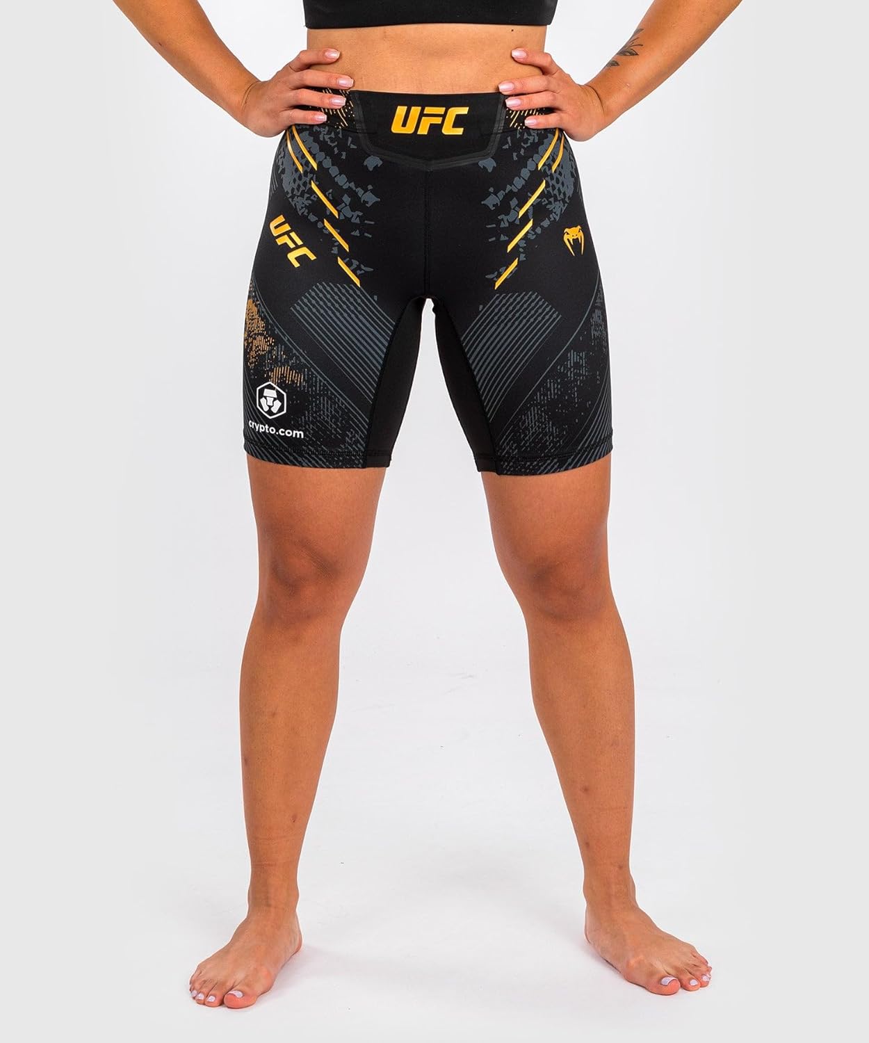 Venum Womens UFC Adrenaline by Venum Authentic Fight Night Women's Vale Tudo Short - Long Fit