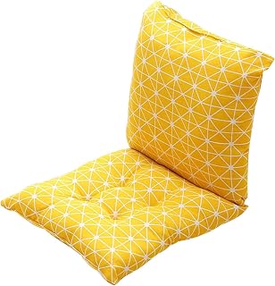 Pack 1/2/4 Cojines de Silla con Respaldo，Cojines de Asiento Cocina 50×50/40×40/45×45cm Cómodo Cojín para Sillas Comedor, para Oficina, Jardín, Interior, Exterior,40x40cm(1PC) B17