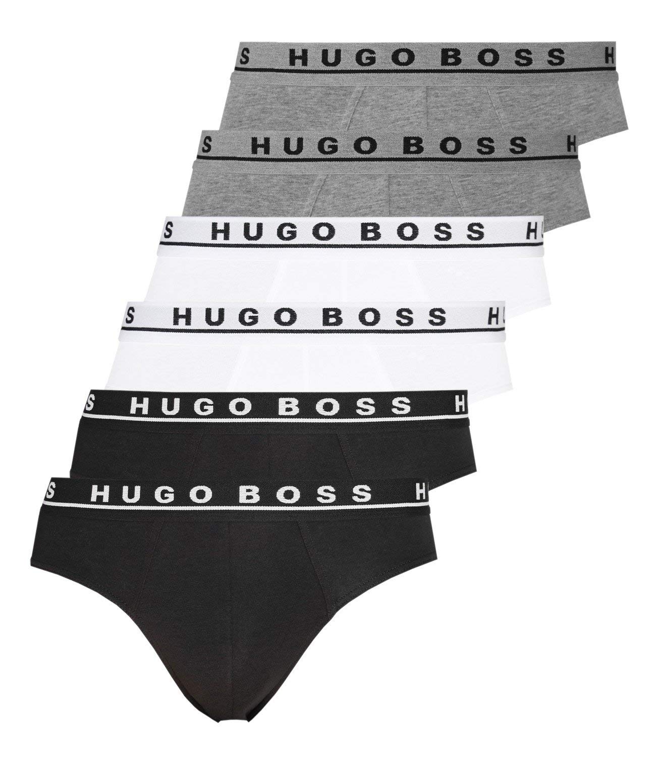 HUGO BOSS Boss Hugo Hombre Slip Calzoncillos Calzoncillos 50325402 6er Paquete