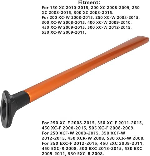 Miniatura 3 de JFG RACING Dirt Bike Kickstand lateral soporte forja aluminio con resortes para XC XCW XCF EXC EXCF 150 200 250 300 350 400 450 500 505 530