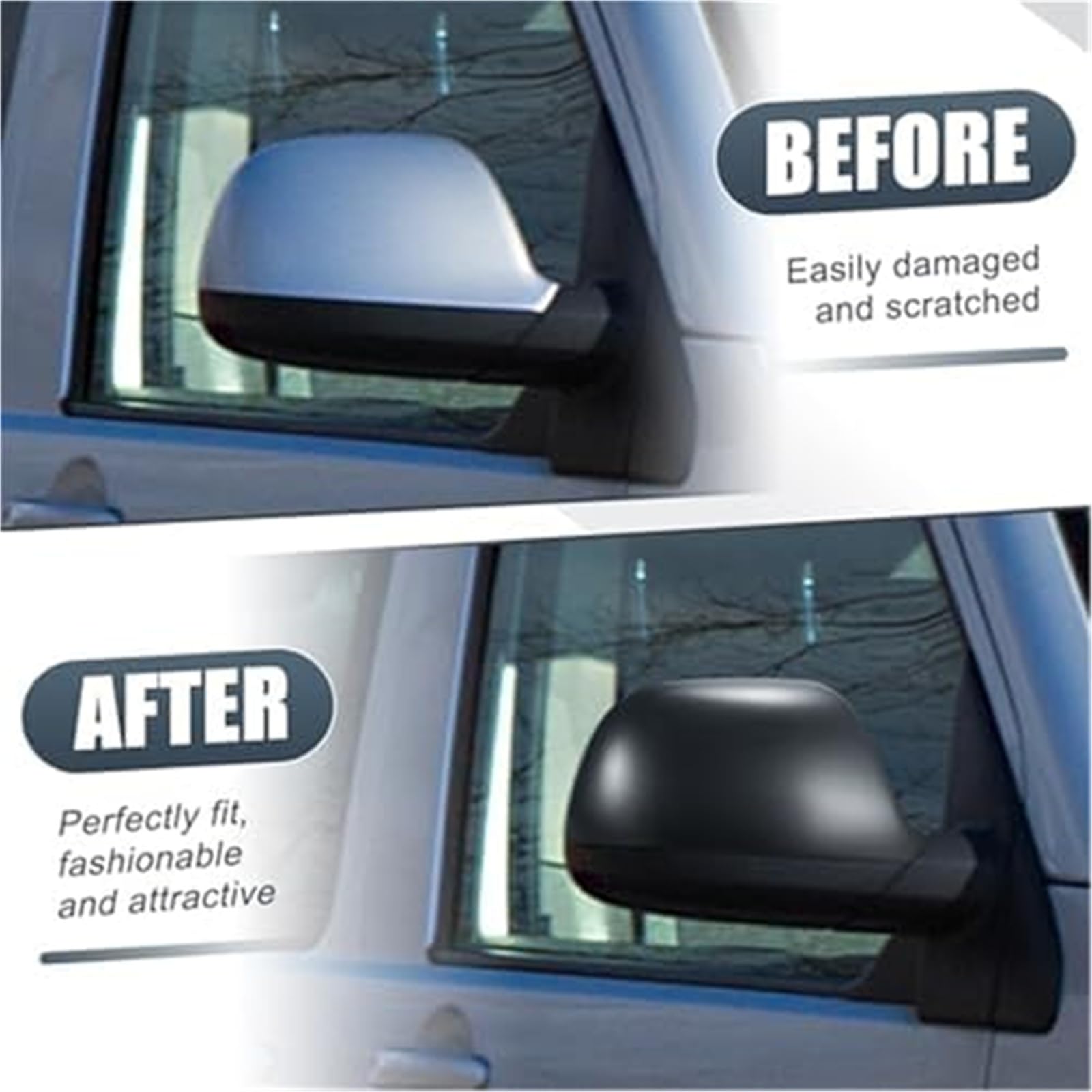 Couvercle de miroir, pour Volkswagen, pour Transporter T5 T6, 1A0735401D9B9 Couvercle de miroir