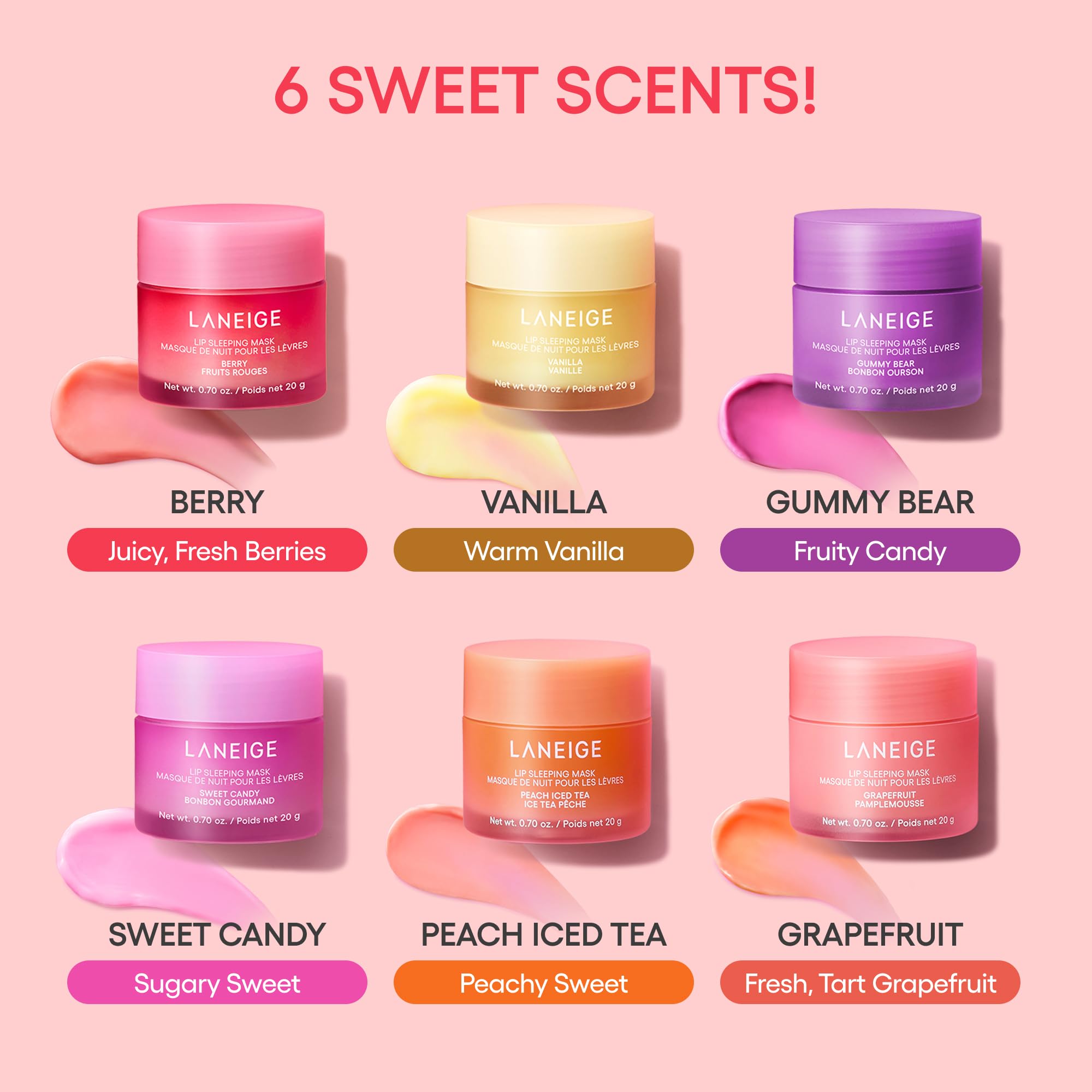 LANEIGE LIP SLEEPING MASK STRAWBERRY SHORTCAKE 20g