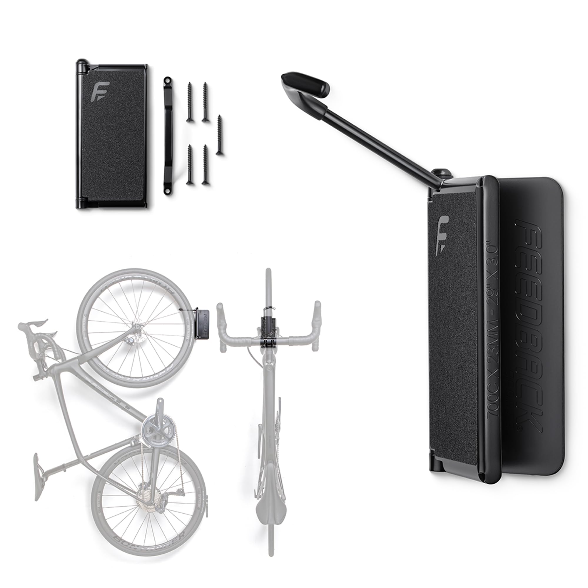 Feedback Sports Schwenkbare Fahrrad-Wandhalterung Velo Scharnier 2.0