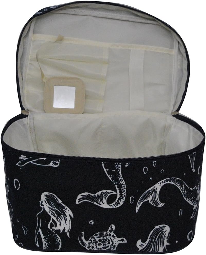 Mermaid NGIL Large Top Handle Cosmetic Case