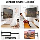 PROSAC Universal Heavy Duty TV Wall Mount Stand for 14 to 42 Inch LED/HD/Smart TV’s, Full Motion Universal TV Wall Mount Bracket with Swivel & Tilt Adjustments VESA 100x100 to 200x200 (Max Load-30kg,) gallery image