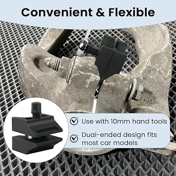 Car Suspension Expander Separator, Split Steering Knuckle Expander with Wrench and Gloves, Double-Ended Steering Suspension Strut Separator Expanders Tools for Car Repair and Maintenance