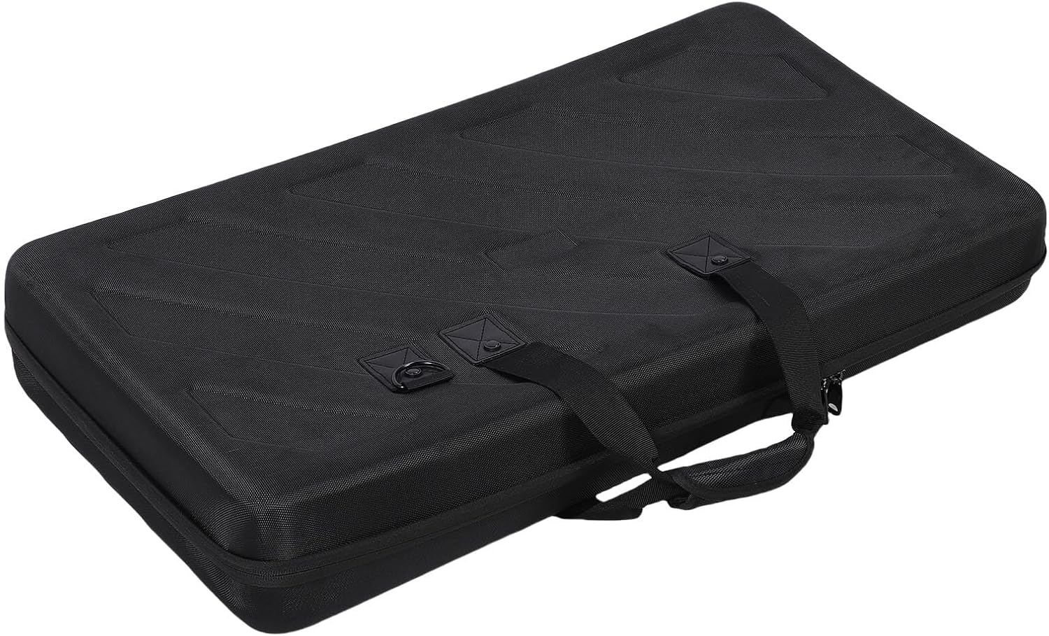 Drfeify 2 Channel DJ Controller Bag DJ Controller Case Travel Case with Shoulder Strap Handle & Foam Protection for DDJFLX4 DDJ-400 DDJSB2 DDJSB3 DDJRB