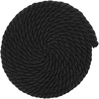 Vista 56 de West Coast Paracord - Cuerda de algodón natural trenzada de 3 hebras, 1/4, 1/2, 5/8, 3/4 y 1 pulgada de diámetro, 10, 25, 50, 100 pies