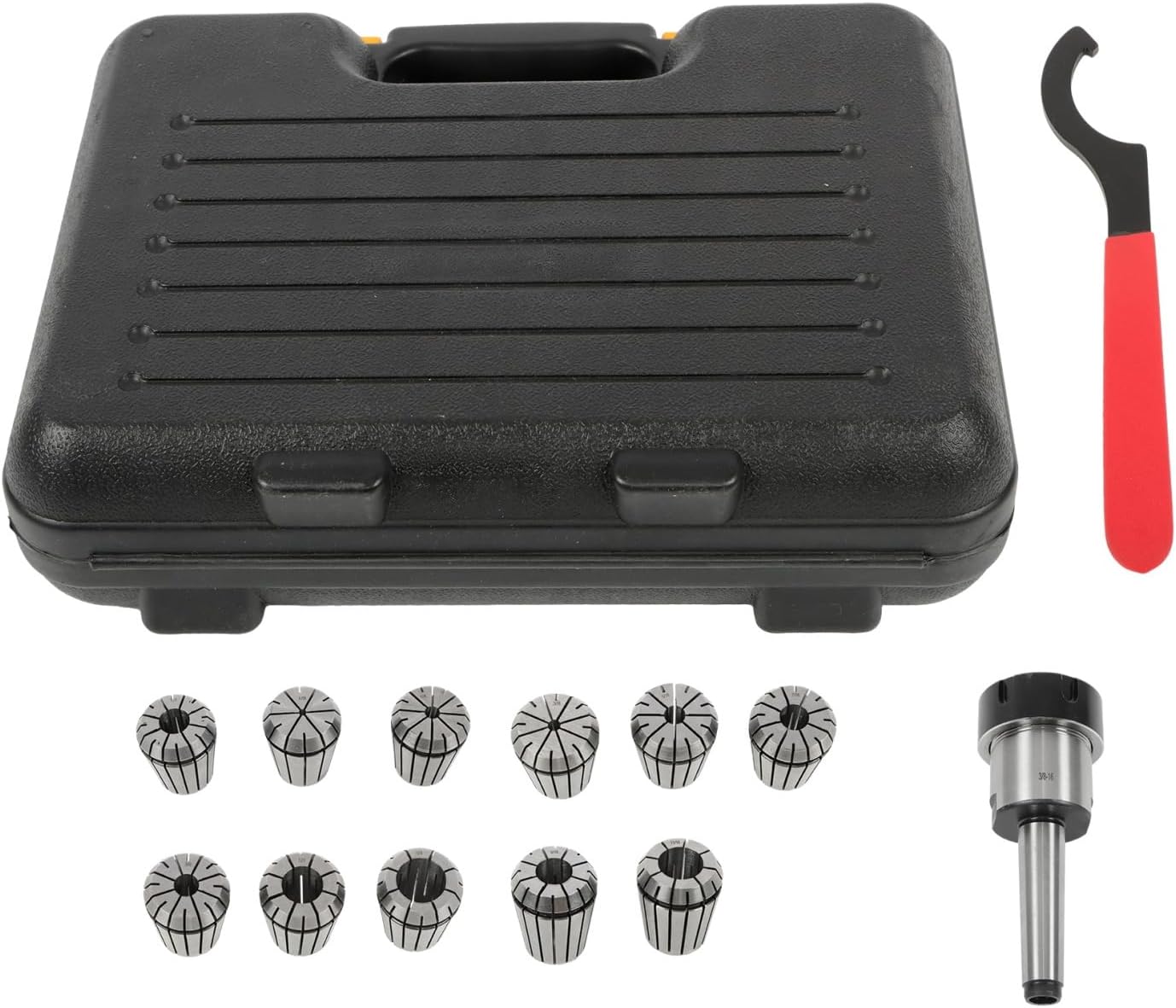 11Pcs ER32 Collet Set MT2 Shank Chuck Tools for Milling, Drilling and Spindle Machine Tools