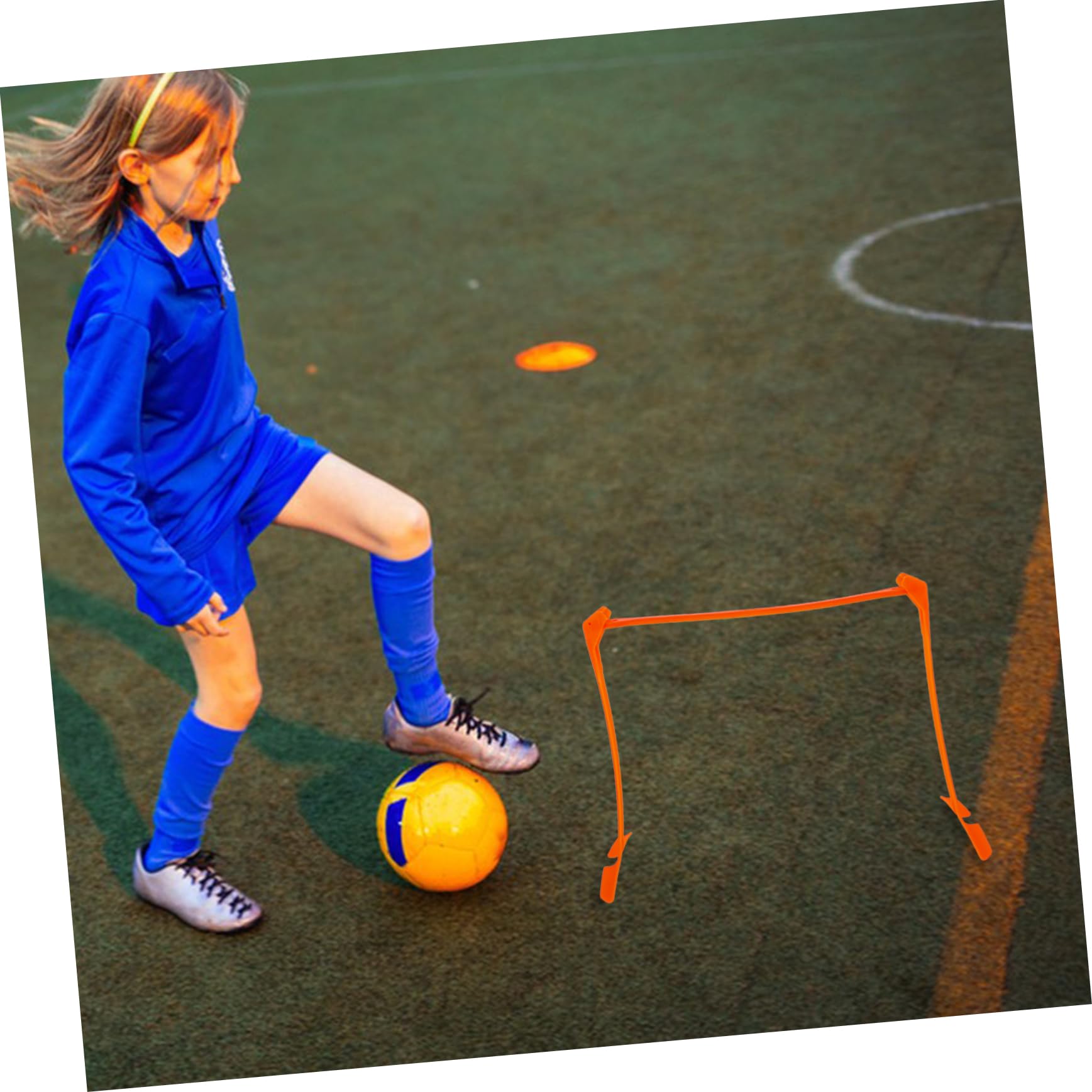 HONMEET Professional Football Training Hurdles Durable Plastic Boys and Girls' Coordination Equipment