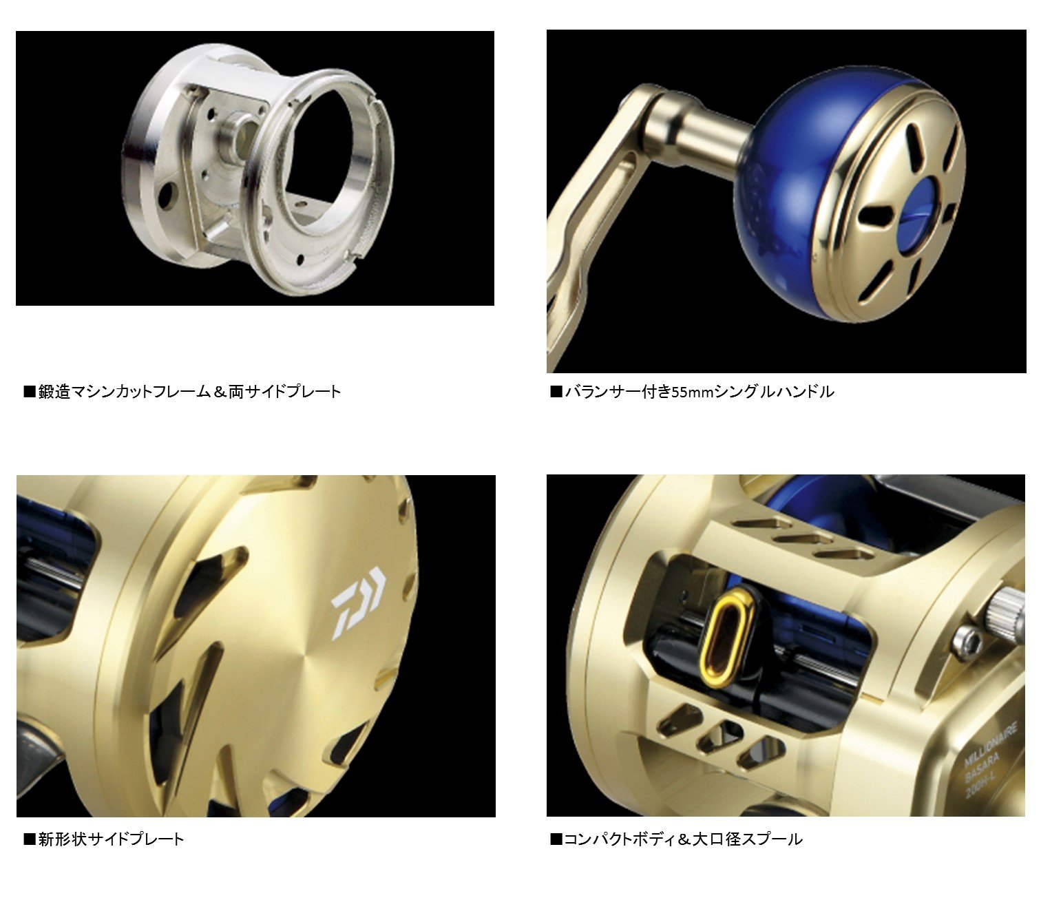 Amazon | ダイワ(DAIWA) 21バサラ 200H 両軸リール | DAIWA