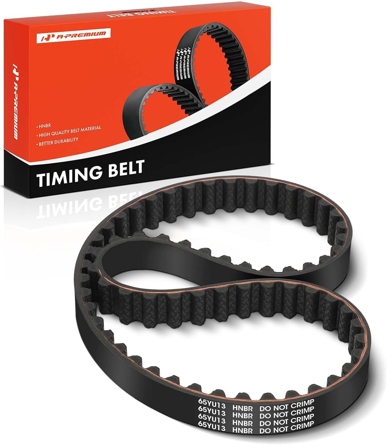A-Premium Balance Shaft Belt Compatible with Hyundai, Dodge, Mitsubishi, Eagle, Plymouth & Chrysler Cars - Elantra, Sonata, Ram 50, 2000 GTX, Colt, Stratus, Outlander, Lancer, Eclipse, Sebring & More