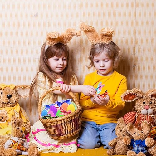 Miniatura 6 de DINESIL Paquete de 28 aviones de espuma para rellenos de cestas de Pascua, rellenos de huevos de Pascua, aviones planeadores de papel para recuerdos