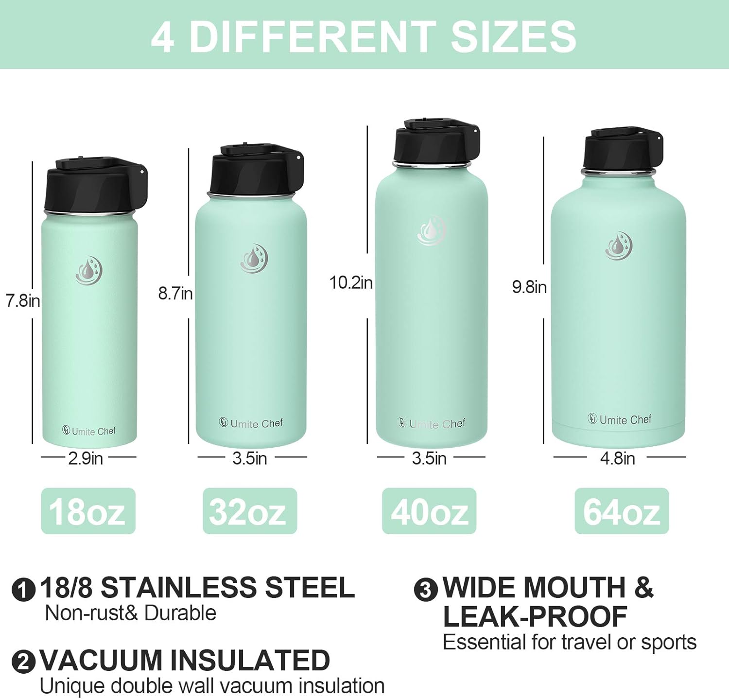 Umite Chef Insulated Stainless Tiffany Image