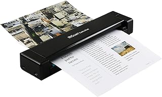 IRIScan Executive duplex portable scanner-v4pro 8PPM: document scanner, free PDF editor, USB powered, pdf scanner, scan to Word, PDF, XLS, bus.cards to Outlook, photo scanner, receipt scanner Win
