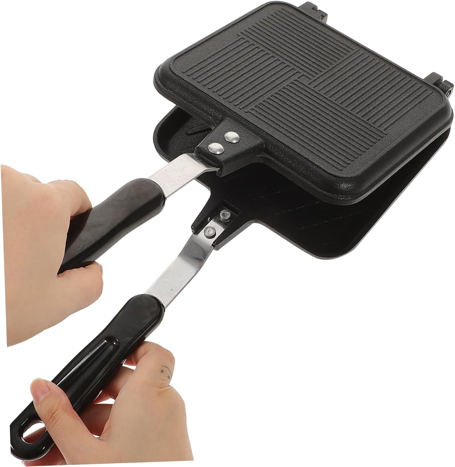 Aluminum Sandwich Baking Pan, Breakfast Maker Detachable Double Sided