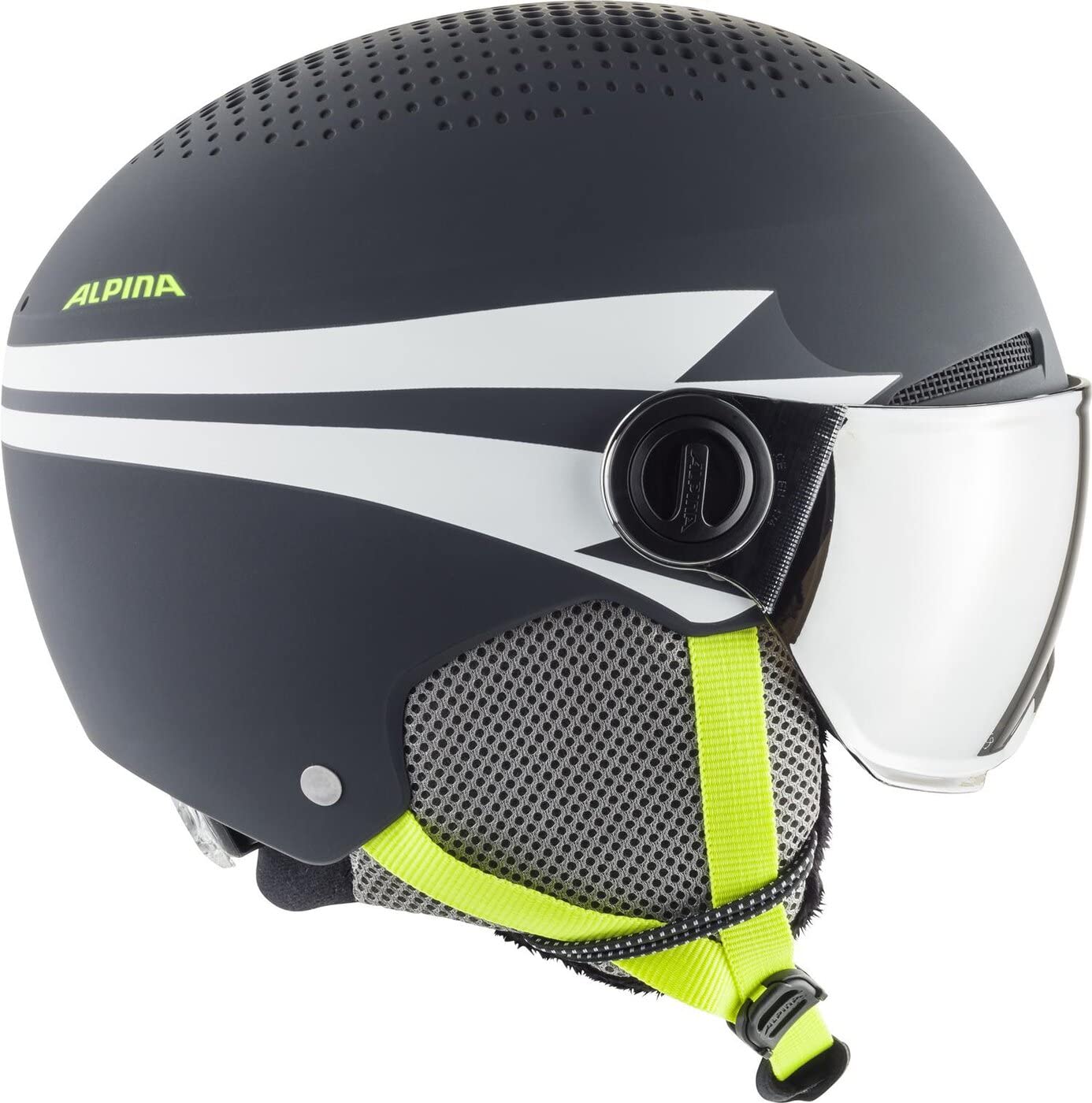 ALPINA Grand JR, Casco da Sci Unisex-Youth