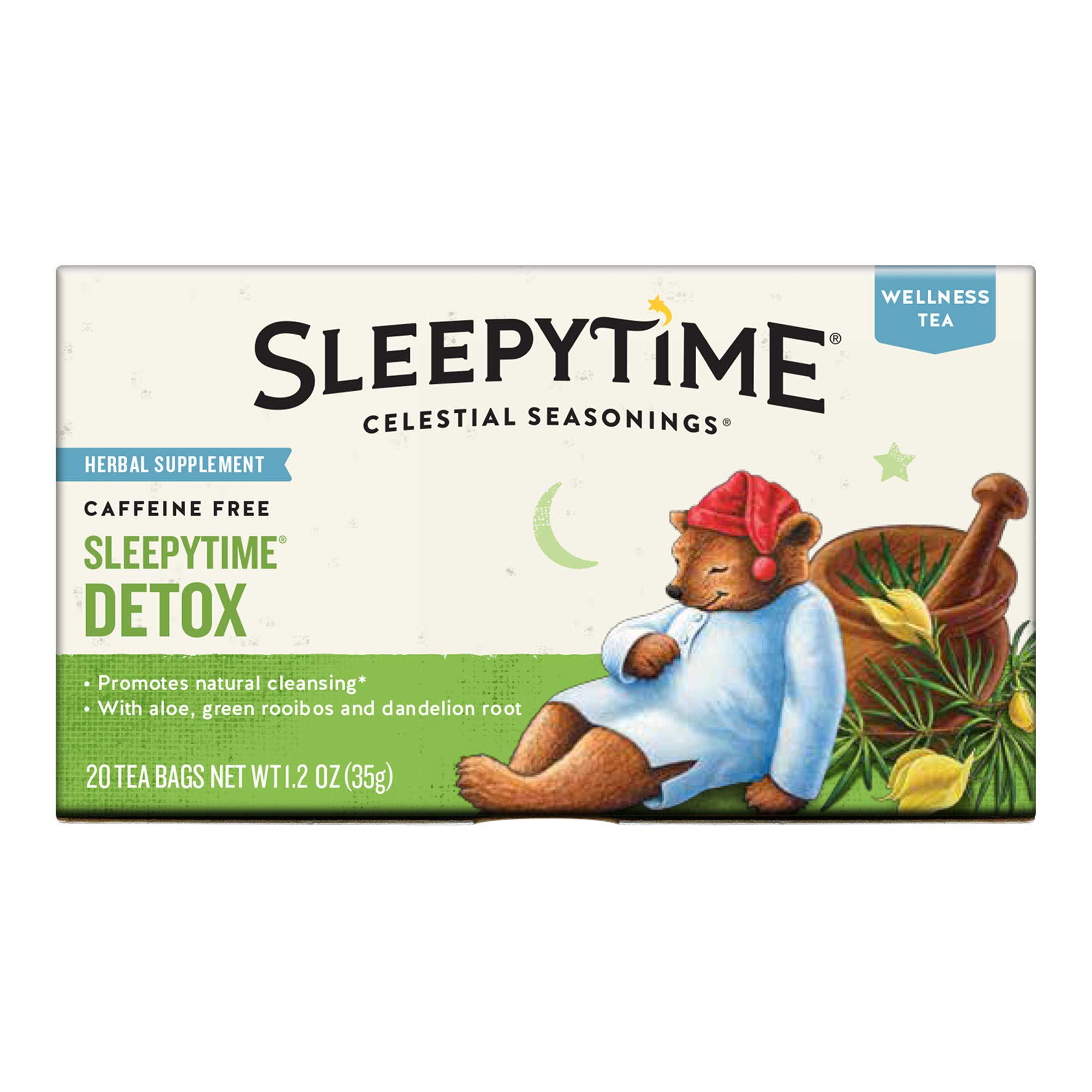 Celestial Seasonings, Tea Sleepytime Detox, 20 Count