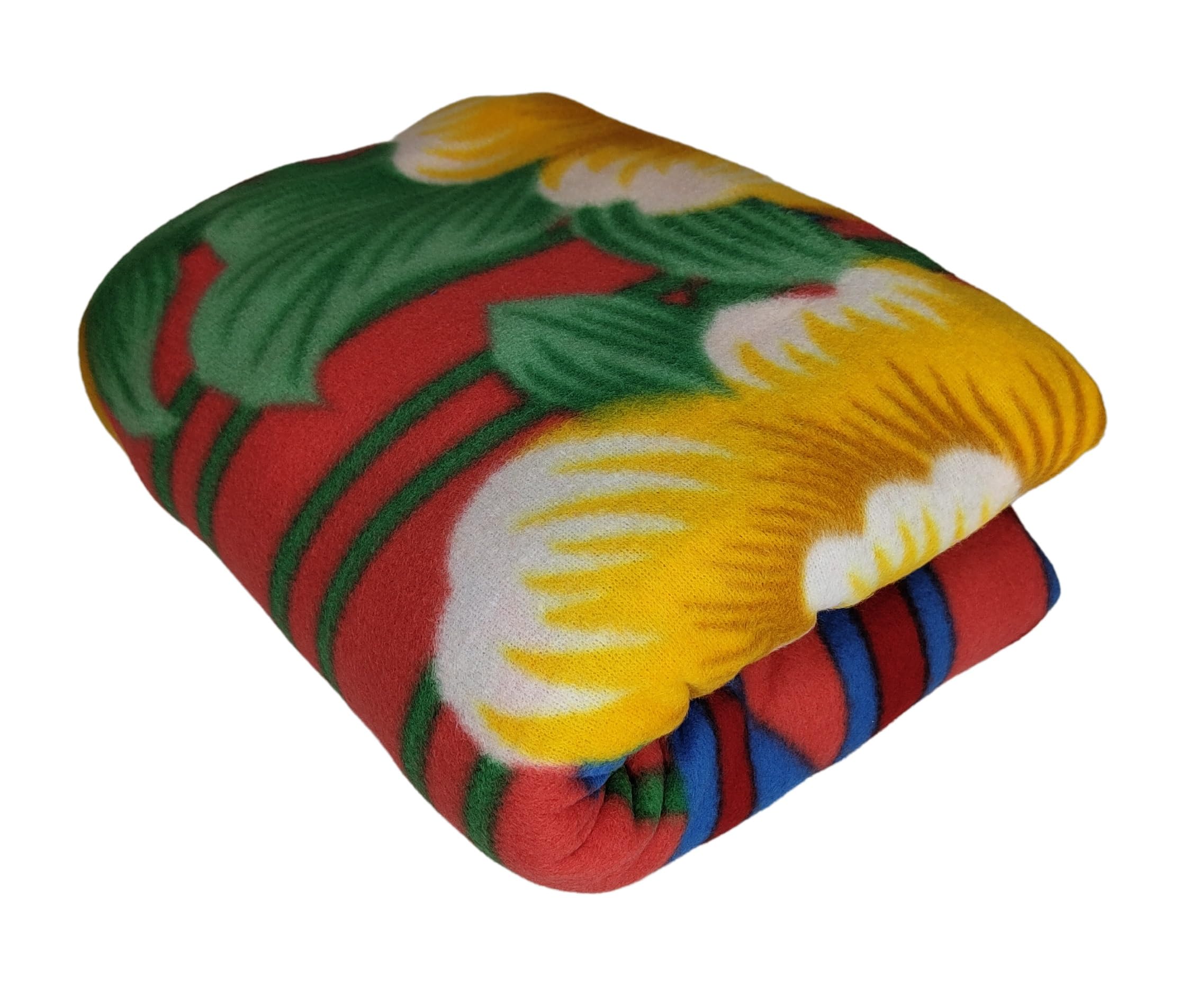 HOMIEE Printed Polar Fleece Blanket -Double Bed Blanket Warm & Cozy Premium Fleece Blanket for Bed, Sofa, Camping, Travel and Cold Nights Lightweight Pack of 1 (600 gm Each)