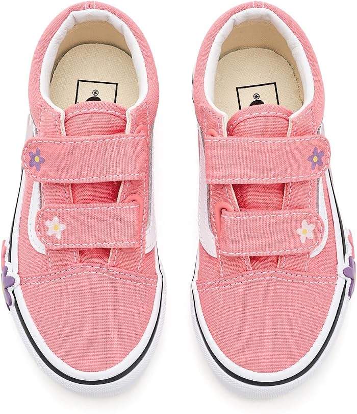 Обувь Vans Old Skool™ V Flower (Little Kid) — фото 6
