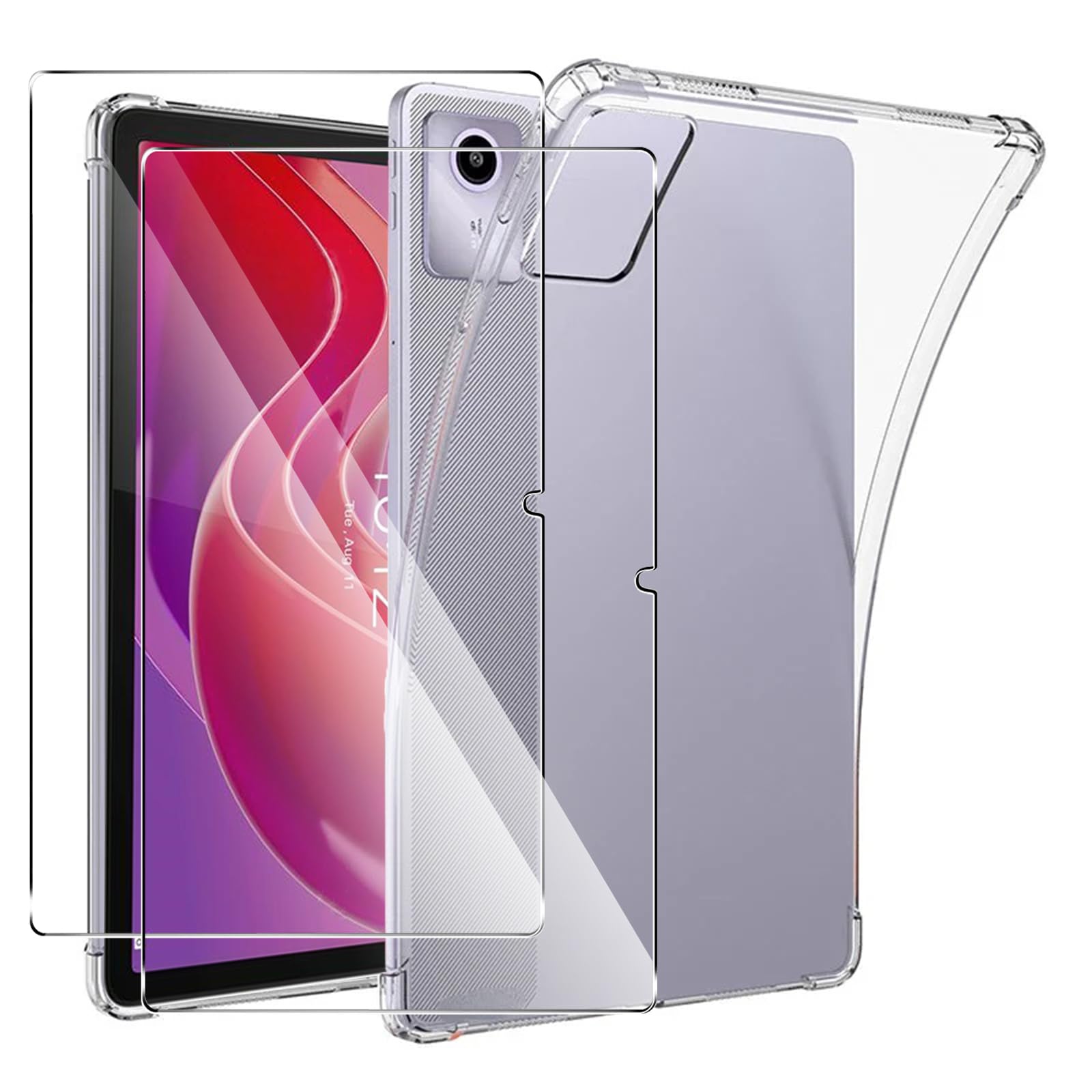 Vetro Temperato MEMELOKA Per Lenovo Tab M11 / Yoga Tab / Tab K11 (2024) – 2 Pezzi, 9H, Anti-impronta
