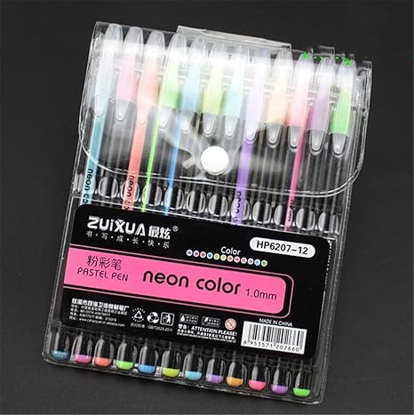 Amazon Co Jp Heyuni 12色 多色ボールペン アルバムペン パステルカラー 色塗り お絵描き 落書き 年賀状 面白い 文房具 景品 記念品 パステルペン 文房具 オフィス用品