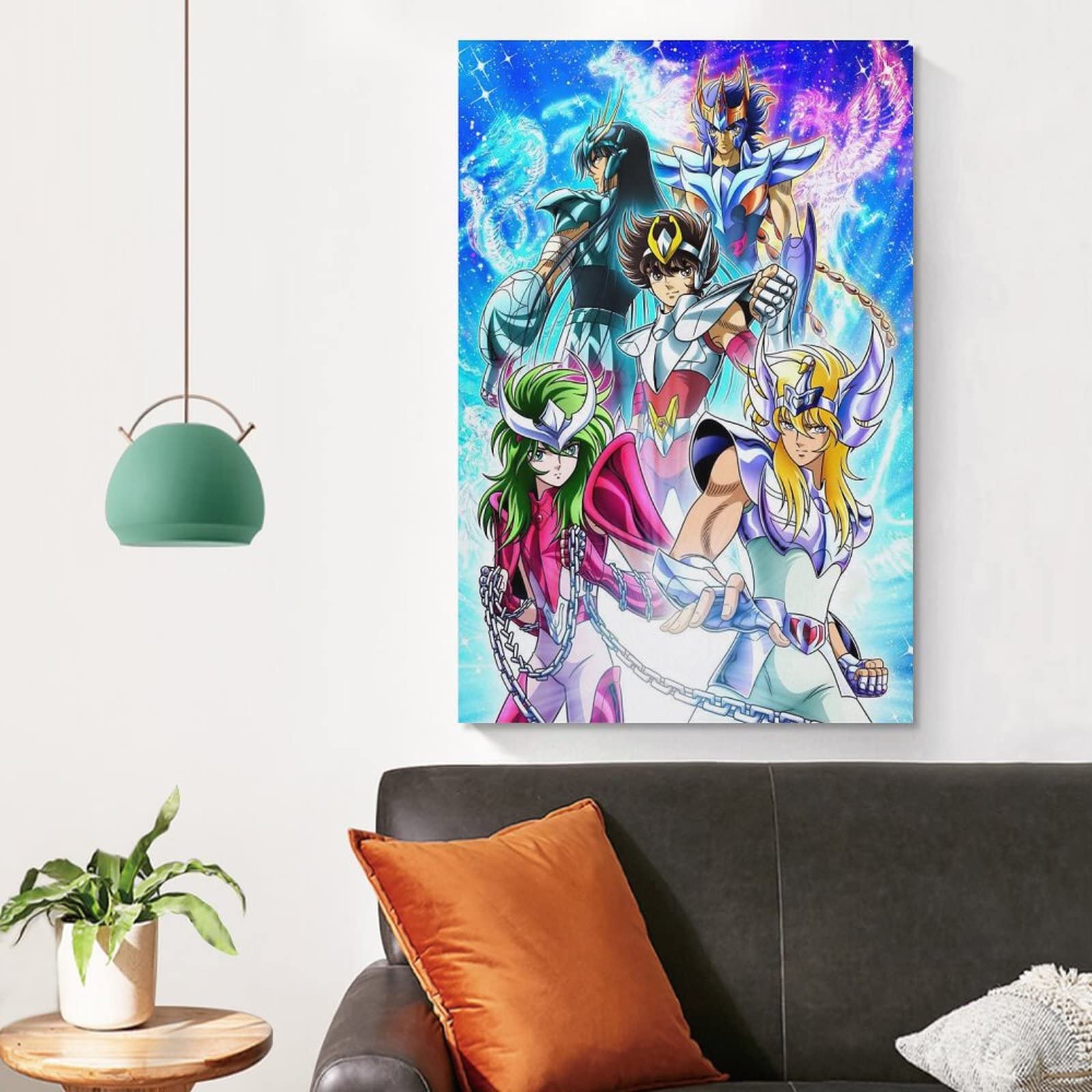 Poster Saint Seiya Sur Toile 60x90 Cm - Décoration Murale Moderne Pour Chambre, Salon, Bureau - 14