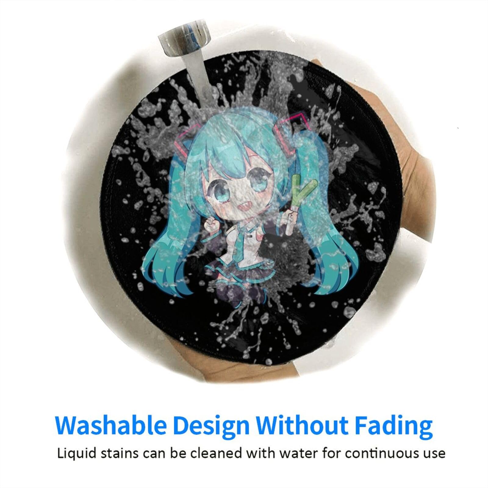 Amazon.co.jp: マウスパッド 初音ミク ゲーミングマウスパッド 丸型