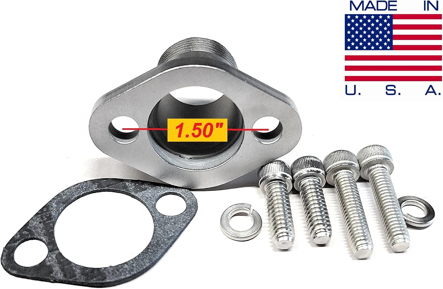 Exhaust 3/4 Male thread adapter for some Small Briggs & S or Tecumseh engines, adapter for generators.
