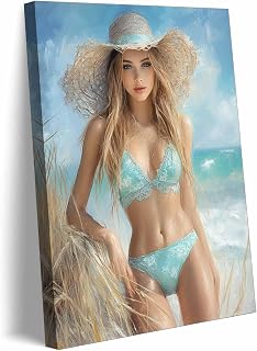 Beach Vibes Aesthetic Posters Ocean View Chic Summer Decor Coastal Living Artwork Tropical Paradise Wall Art-Framed-16x24inch