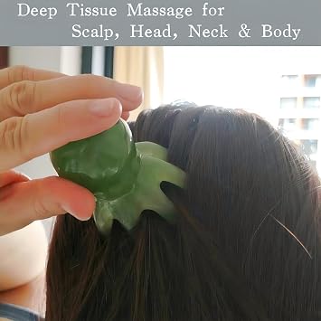 Large Octopus Scalp Scratcher, Manual Acupressure Head Massager
