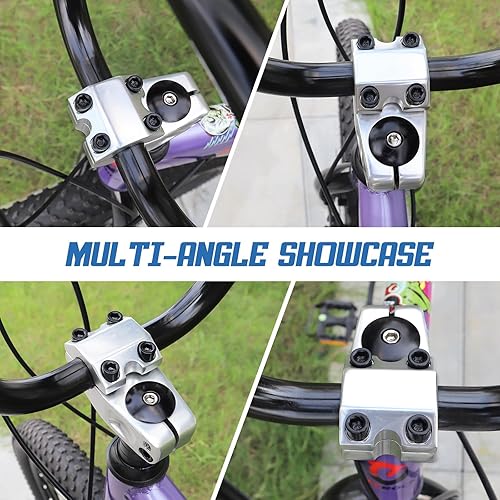 Miniatura 27 de Bike Stem for BMX Bike Aluminum Alloy Fixed Gear Bicycle Stem