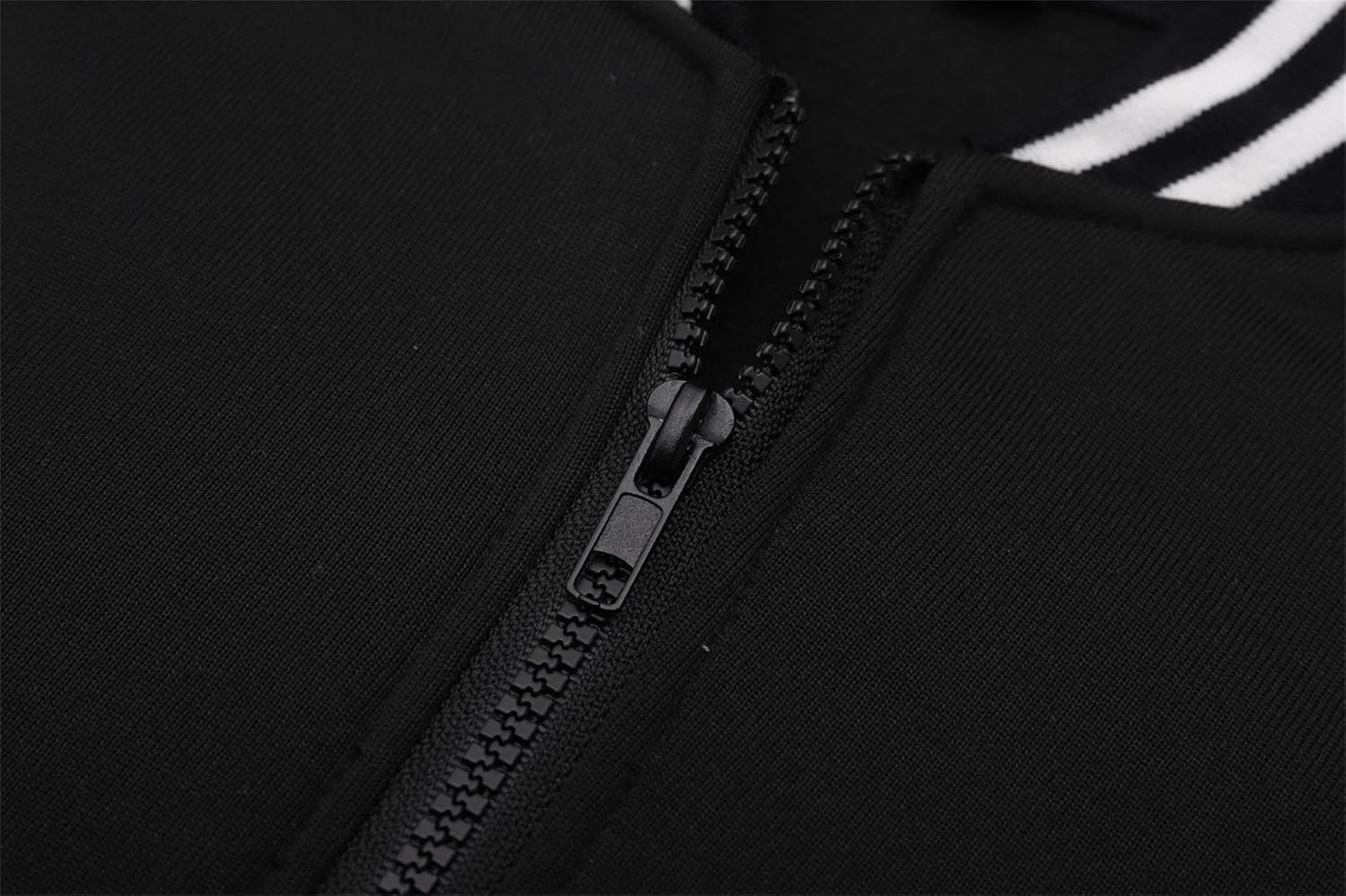 Mowbeat Boys Zipper Baseball Jackets Kids Varsity Jacket Top for Girl Outerwear Sports Track Coat - Image 4