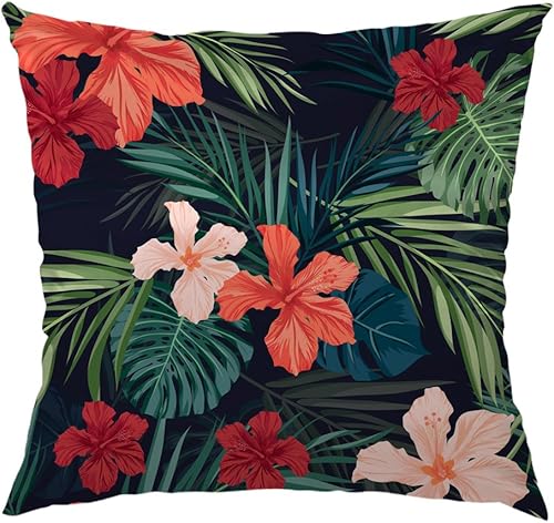 Miniatura 4 de HGOD DESIGNS Funda de almohada de bambú, diseño de árboles de bambú japoneses, sol y montañas, funda de cojín cuadrada estándar decorativa para el