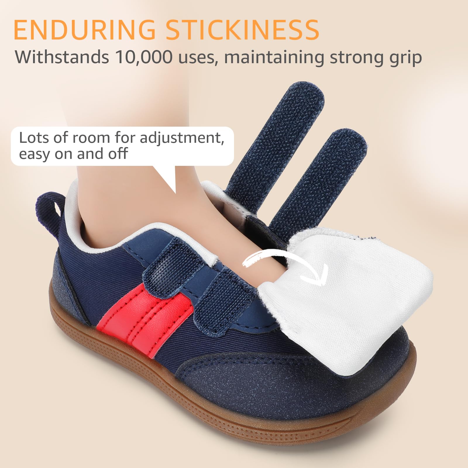 STQ KIDS Scarpe Bambino Bambina Sneakers Punta Larga Antiscivolo Leggere Primi Passi Outdoor Tennis attività