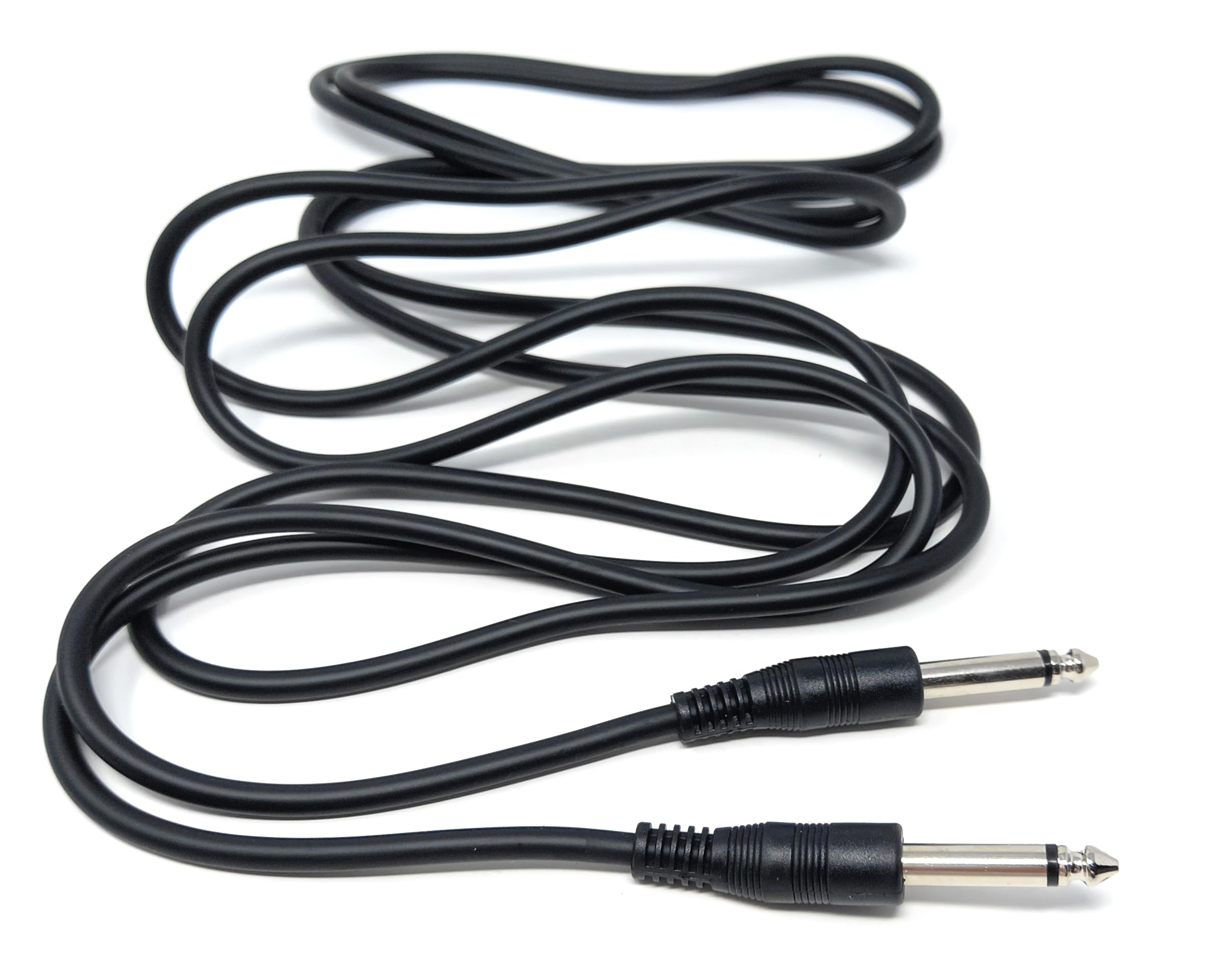 DRUT 3m 6.35mm 1/4" TS Mono Jack to Jack Plug Lead for Guitar Amplifiers, Music Instruments, Speakers - Image 3
