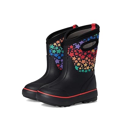 Bogs Kids Classic II Rainbow Stars (Toddler/Little Kid/Big Kid) Kids Shoes Black