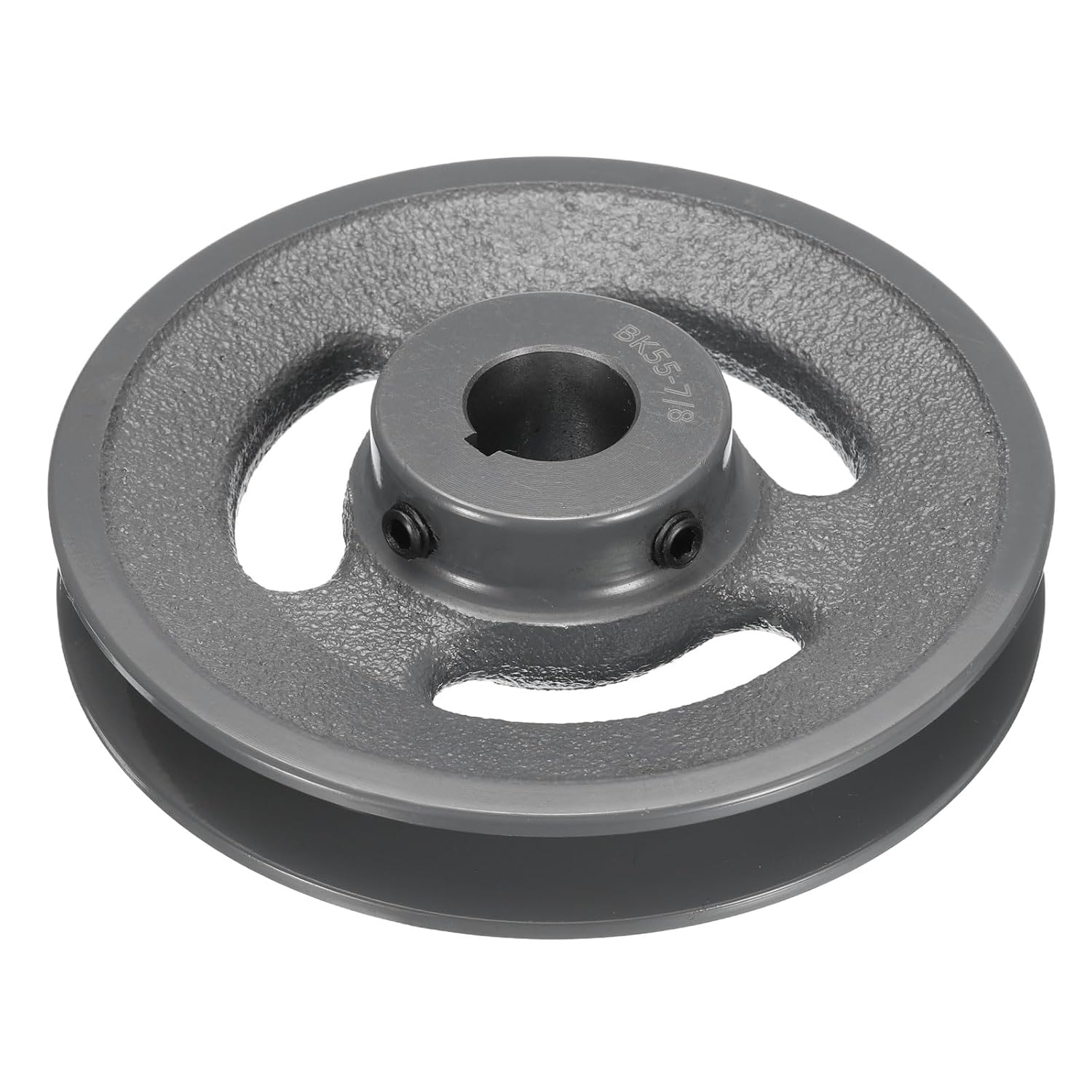 uxcell BK557/8 VBelt Sheave 7/8"Bore 5.25"OD Single Groove  Sheave