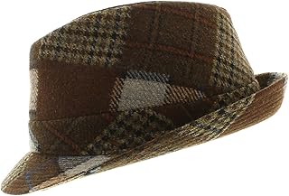 – Cappello Trilby – Piccolo bordo – Lazo – Patchwork