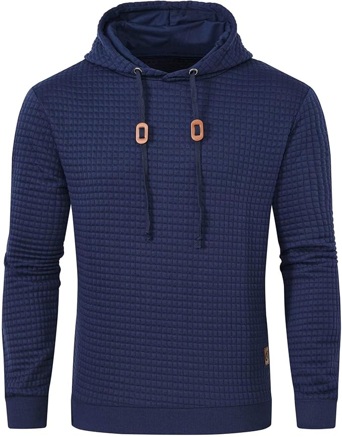 YuKaiChen Men's Casual Pullover Hoodies Long Sleeve Hooded Sweatshirts