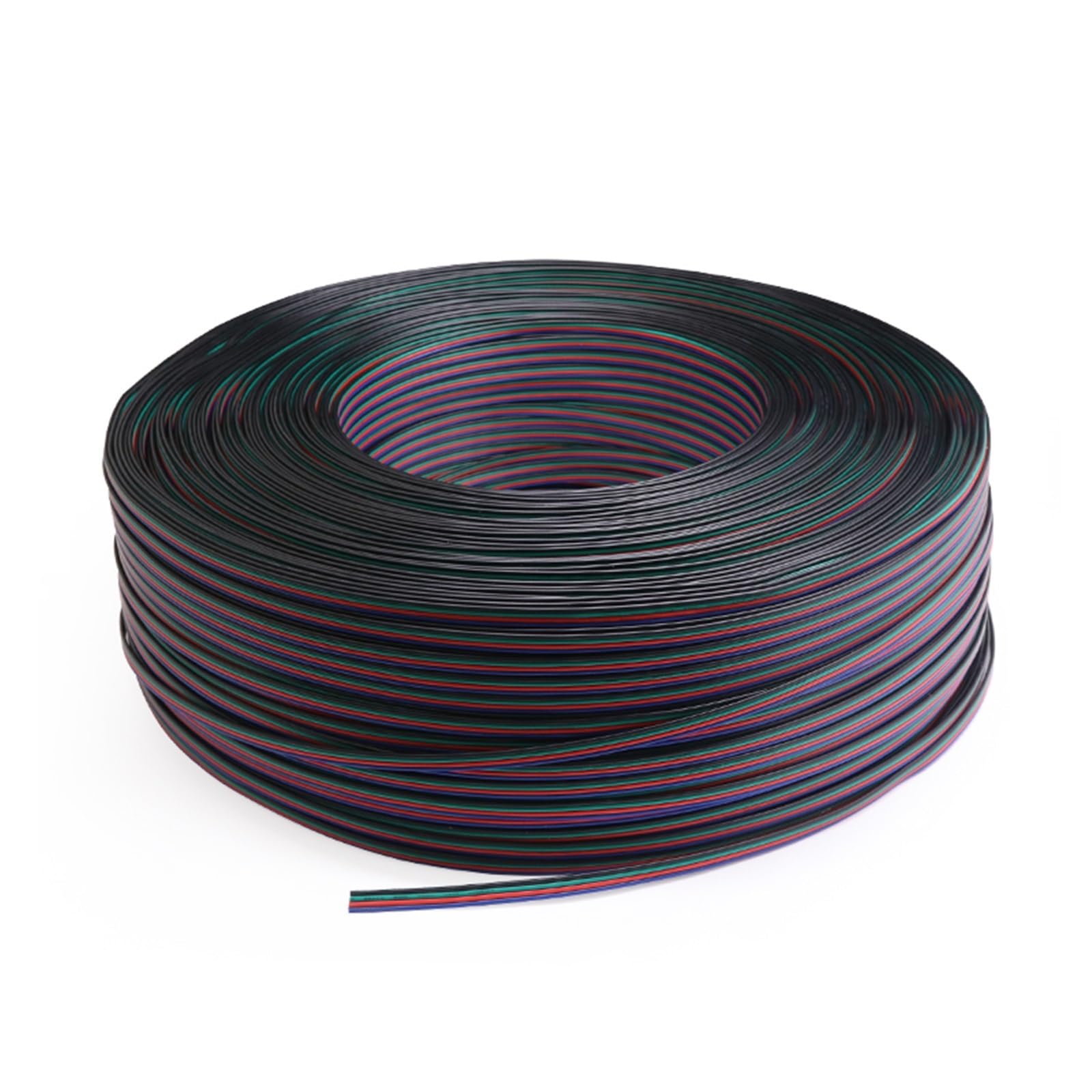 Stromkabel, 5050 RGB-Lichtkabel, 18AWG-Anschlusskabel, 5M/10M Elektrokabel, 2/3/4/5/6-poliges Kabel(3pin,5m)