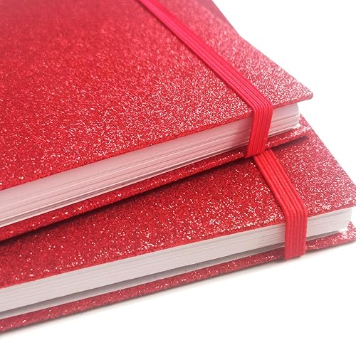 Miniatura 9 de Cuaderno de espiral, cuaderno rosa brillante, paquete de 2 diarios de tapa dura para tomar notas, papel grueso, 180 páginas, 8.2 x 6 pulgadas